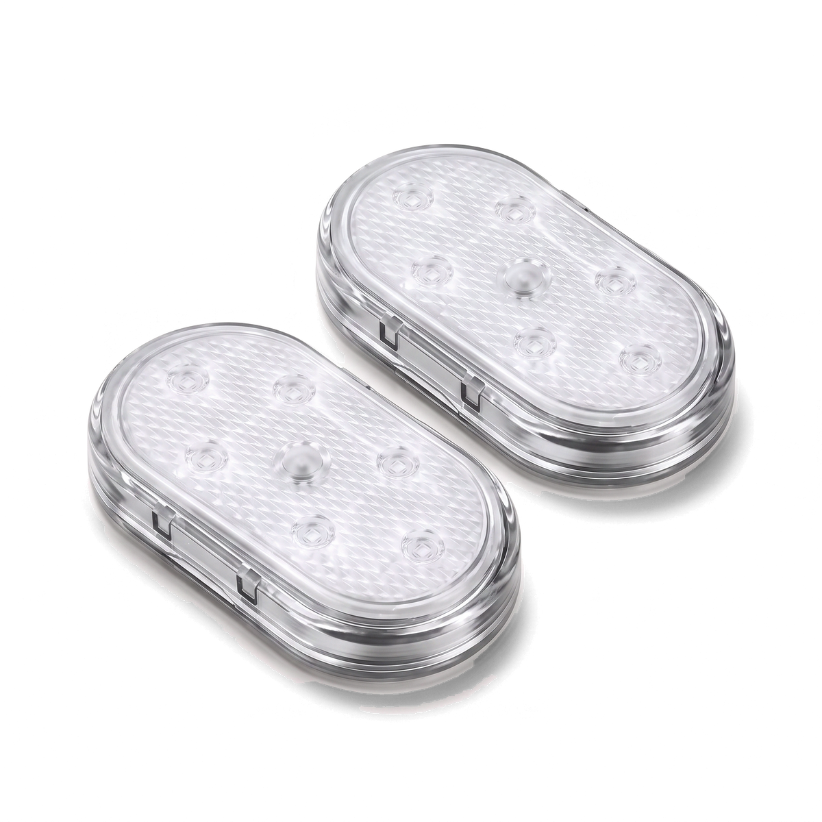 Starter kit, two Stealthglow wireless LED car interior lights