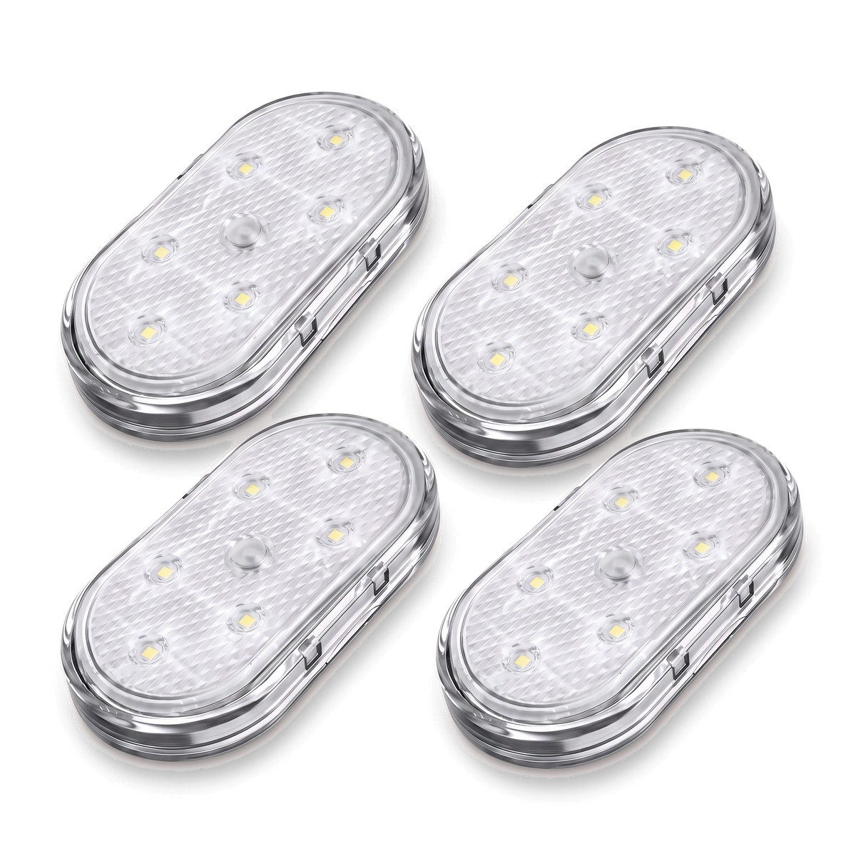 Cabin Kit, four Stealthglow wireless LED car interior lights