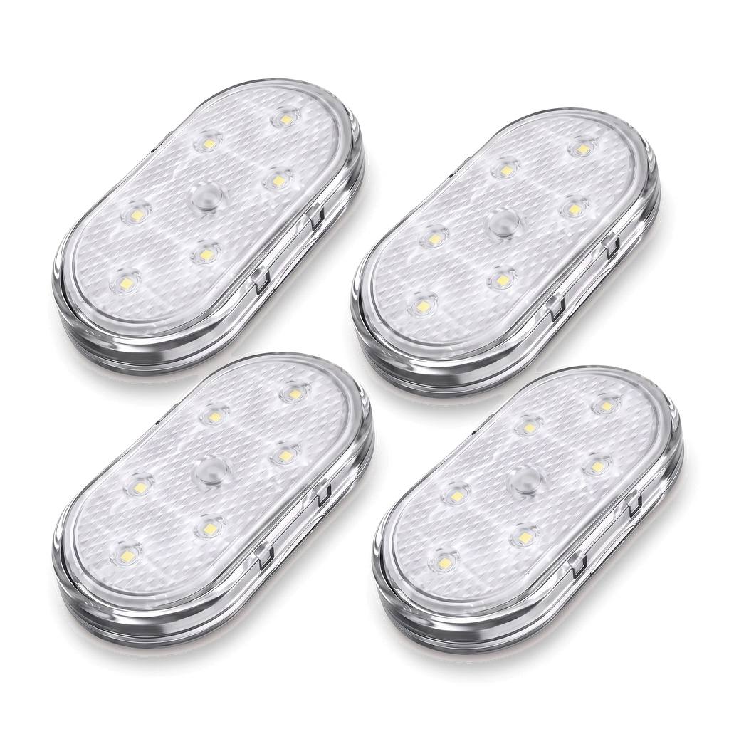 Cabin Kit, four Stealthglow wireless LED car interior lights