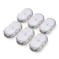 Full Interior kit, six Stealthglow wireless LED car interior lights